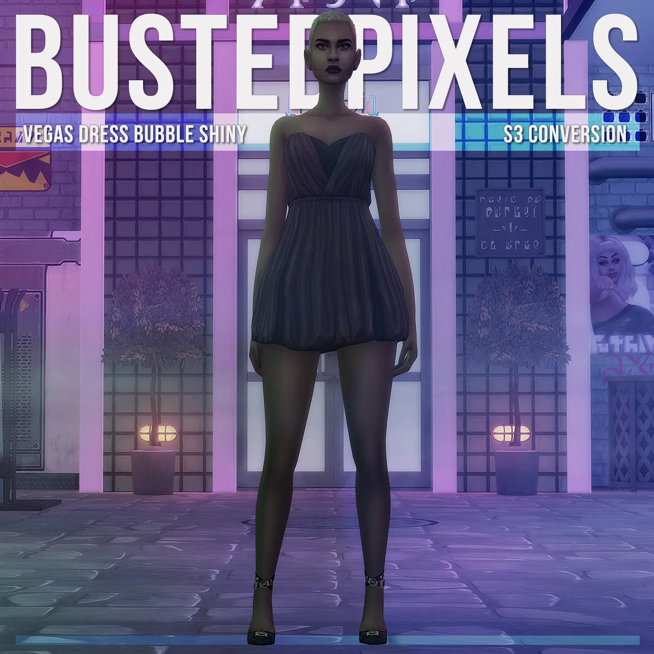 Vegas Dress Bubble Shiny S3 Conversion