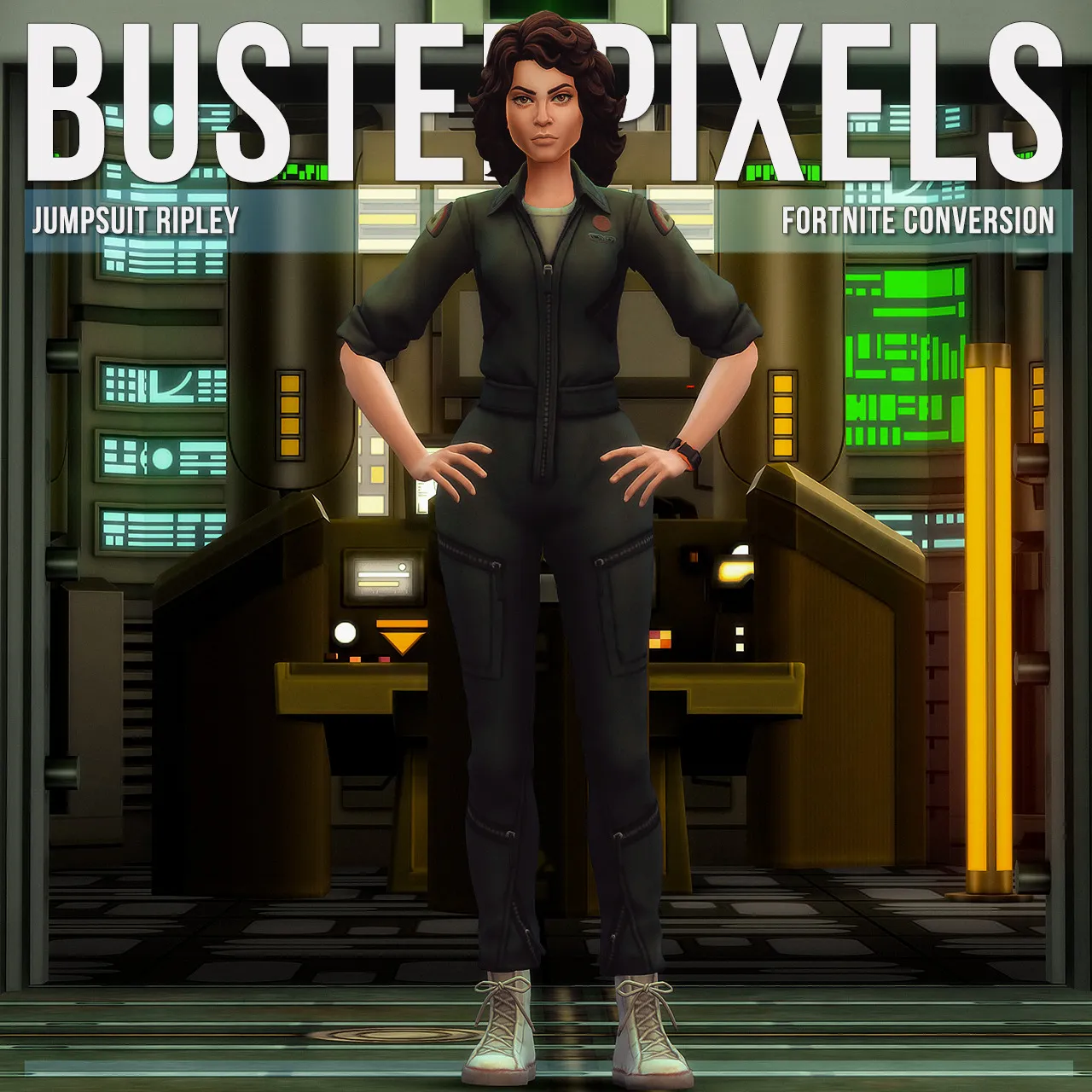 Fortnite Jumpsuit Ripley Conversion/Edit