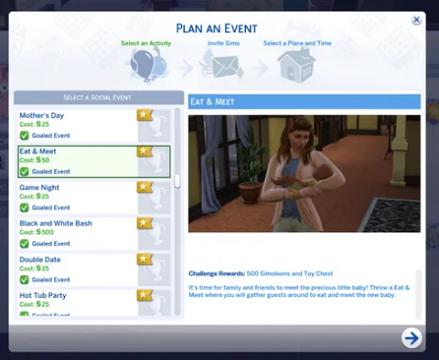 Eat & Meet Event
