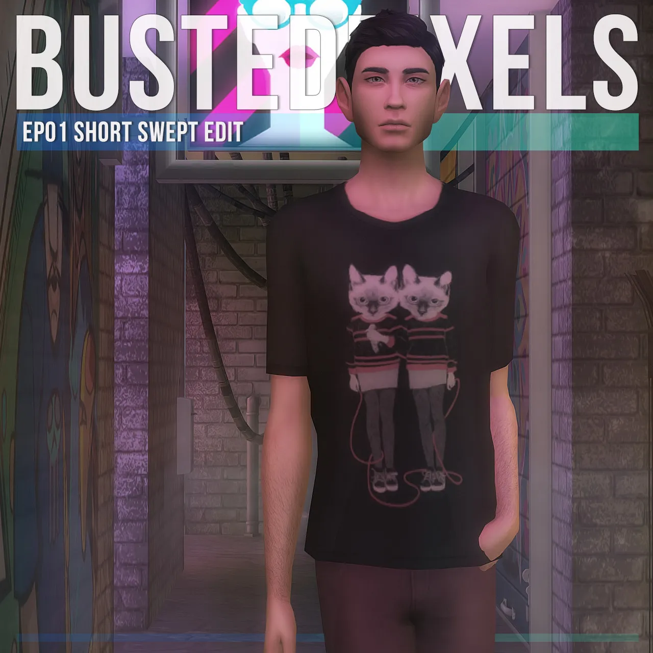 EP01 Short Swept Male Hair Edit