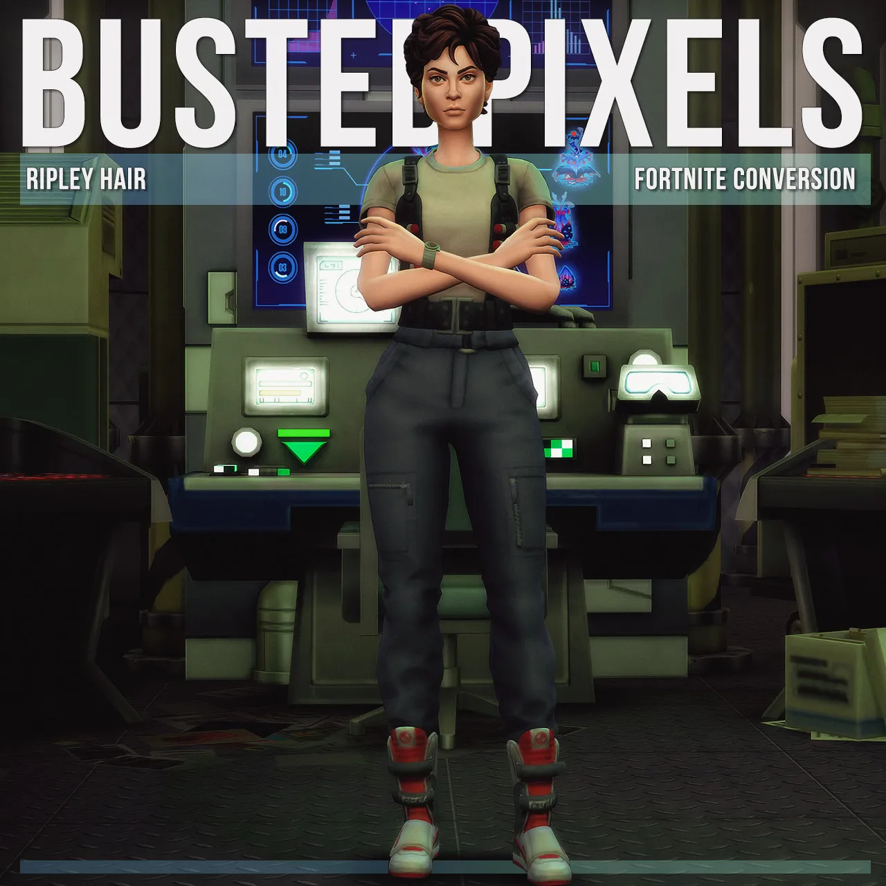 Fortnite Ripley Hair Conversion/Edit