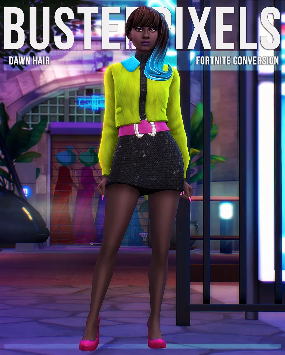 Fortnite Dawn Hair Conversion/Edit