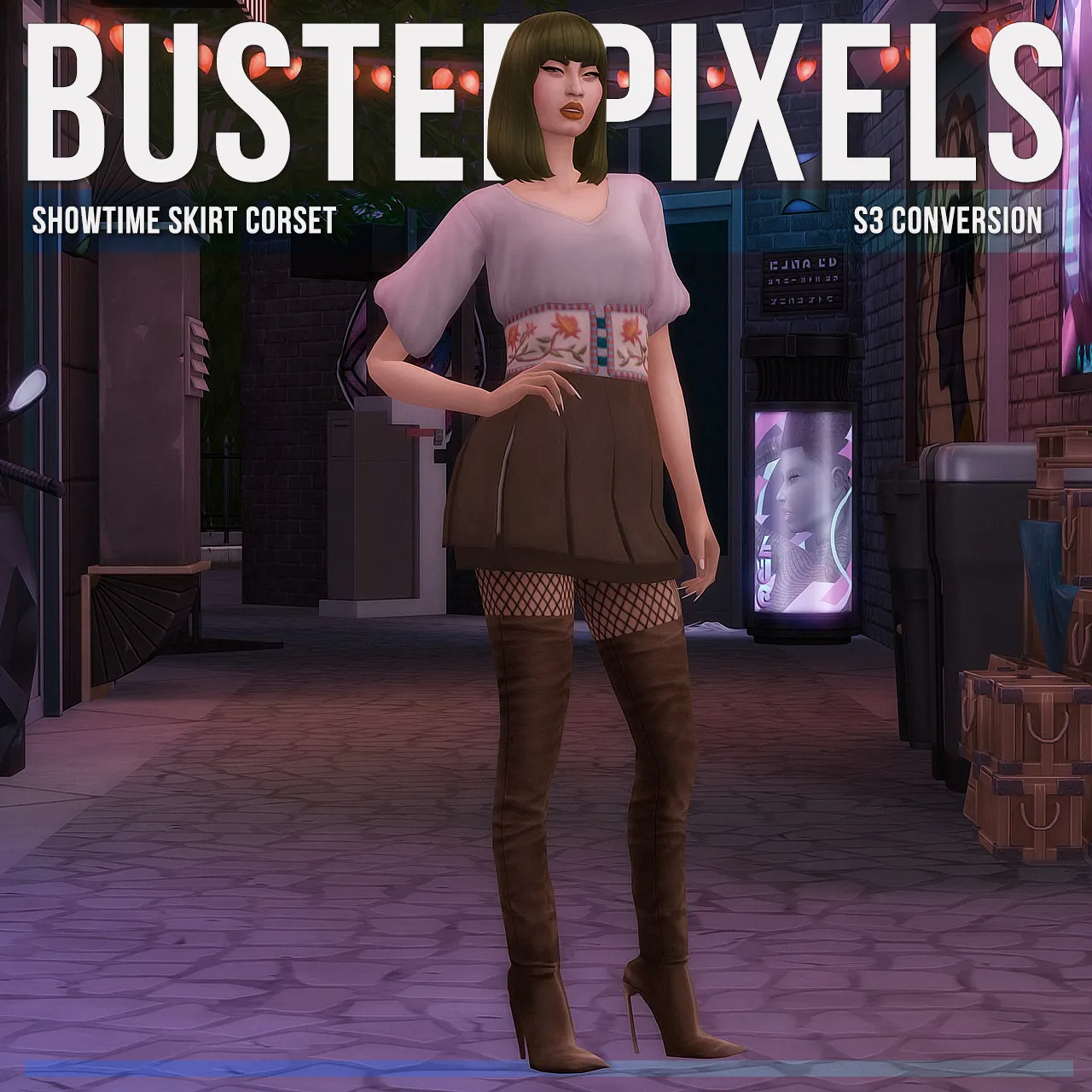 Showtime Skirt Corset S3 Conversion