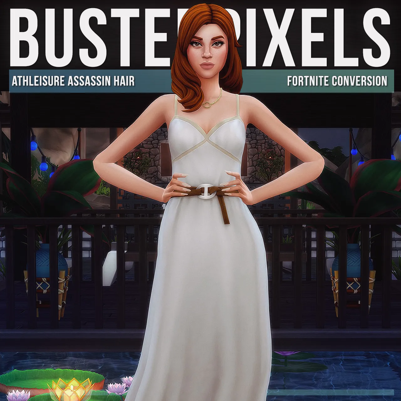 Fortnite Athleisure Assassin Hair Conversion/Edit