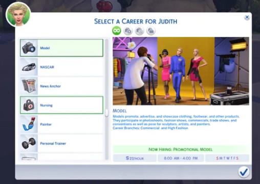 Model Career