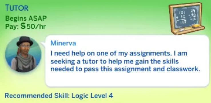 Tutor (Odd Jobs)