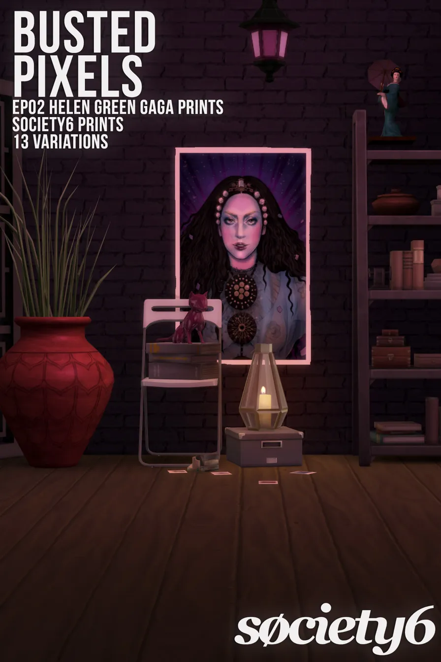 EP02 Helen Green Gaga Prints Society6