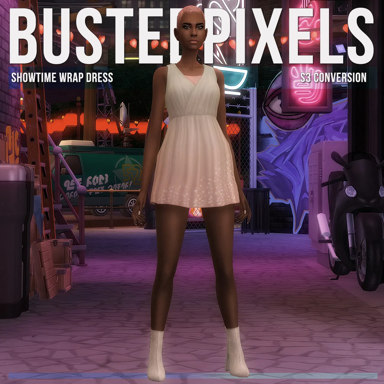 Showtime Wrap Dress S3 Conversion