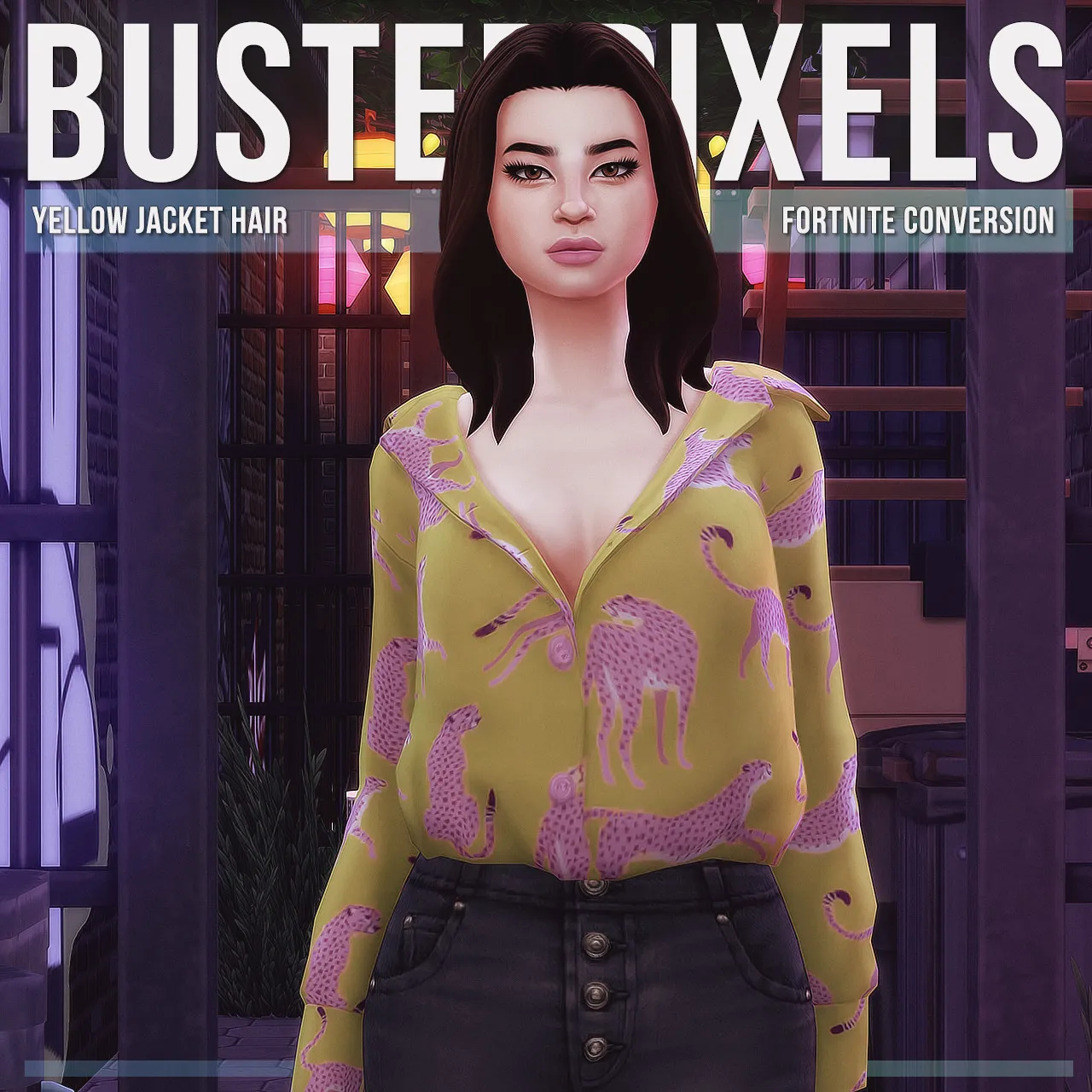 Fortnite Yellow Jacket Hair Conversion/Edit