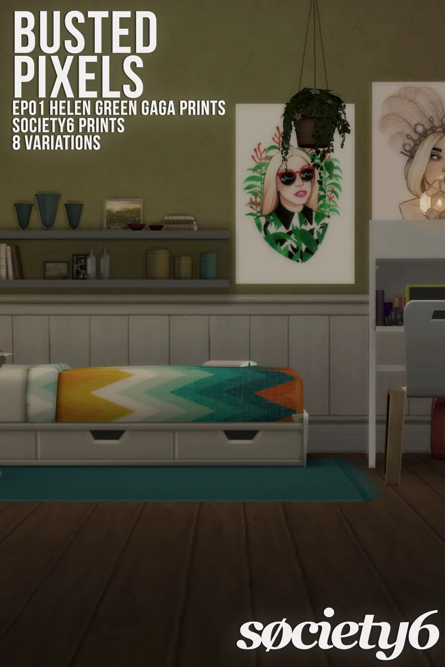 EP01 Helen Green Gaga Prints Society6