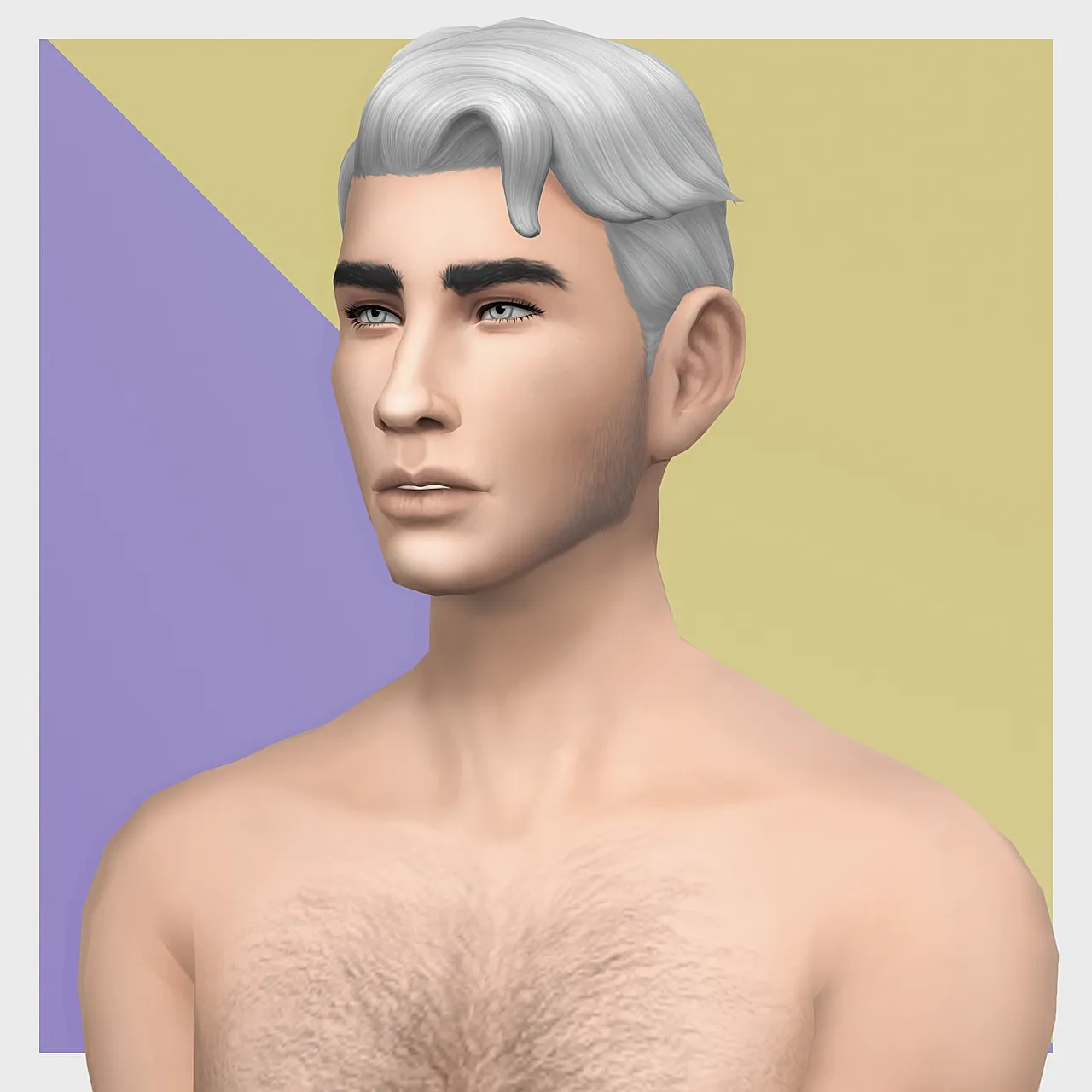 SP09 Male & Female Hairs ReTextured/Recolored
