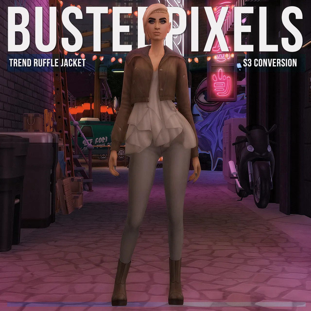Trend Ruffle Jacket S3 Conversion
