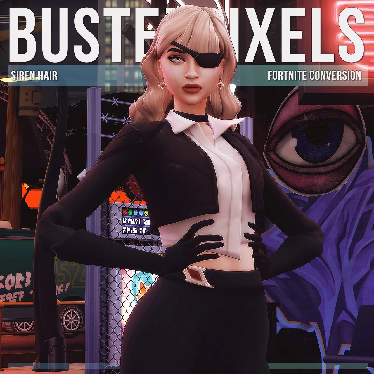 Fortnite Siren Hair Conversion/Edit