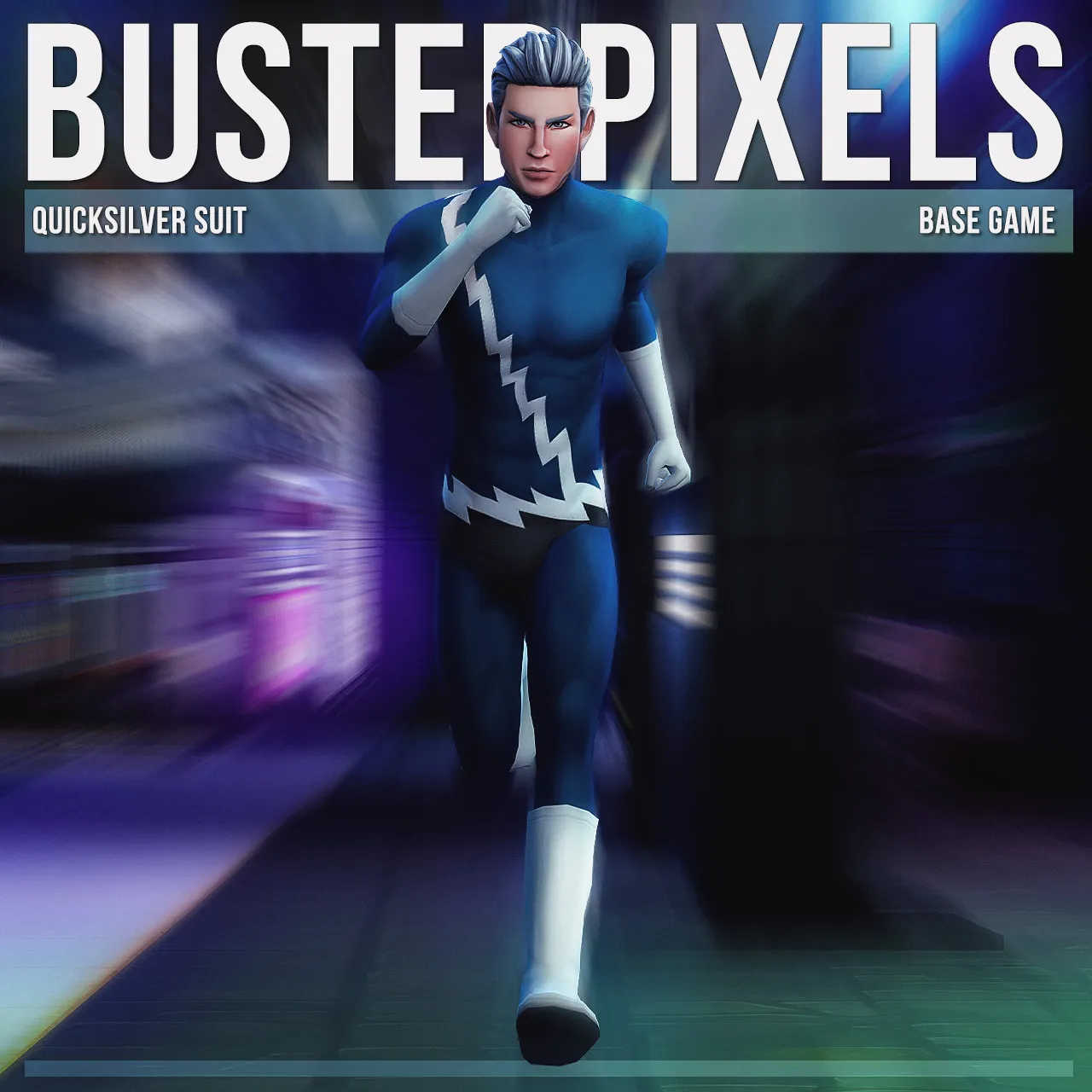 Marvel Quicksilver Suit