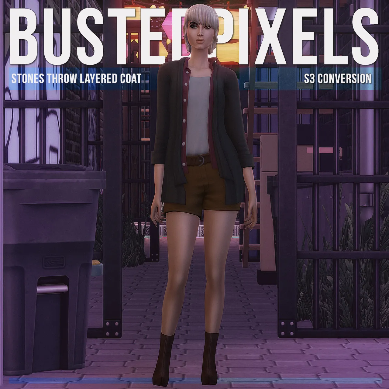 Stones Throw Greenhouse Layered Coat S3 Conversion