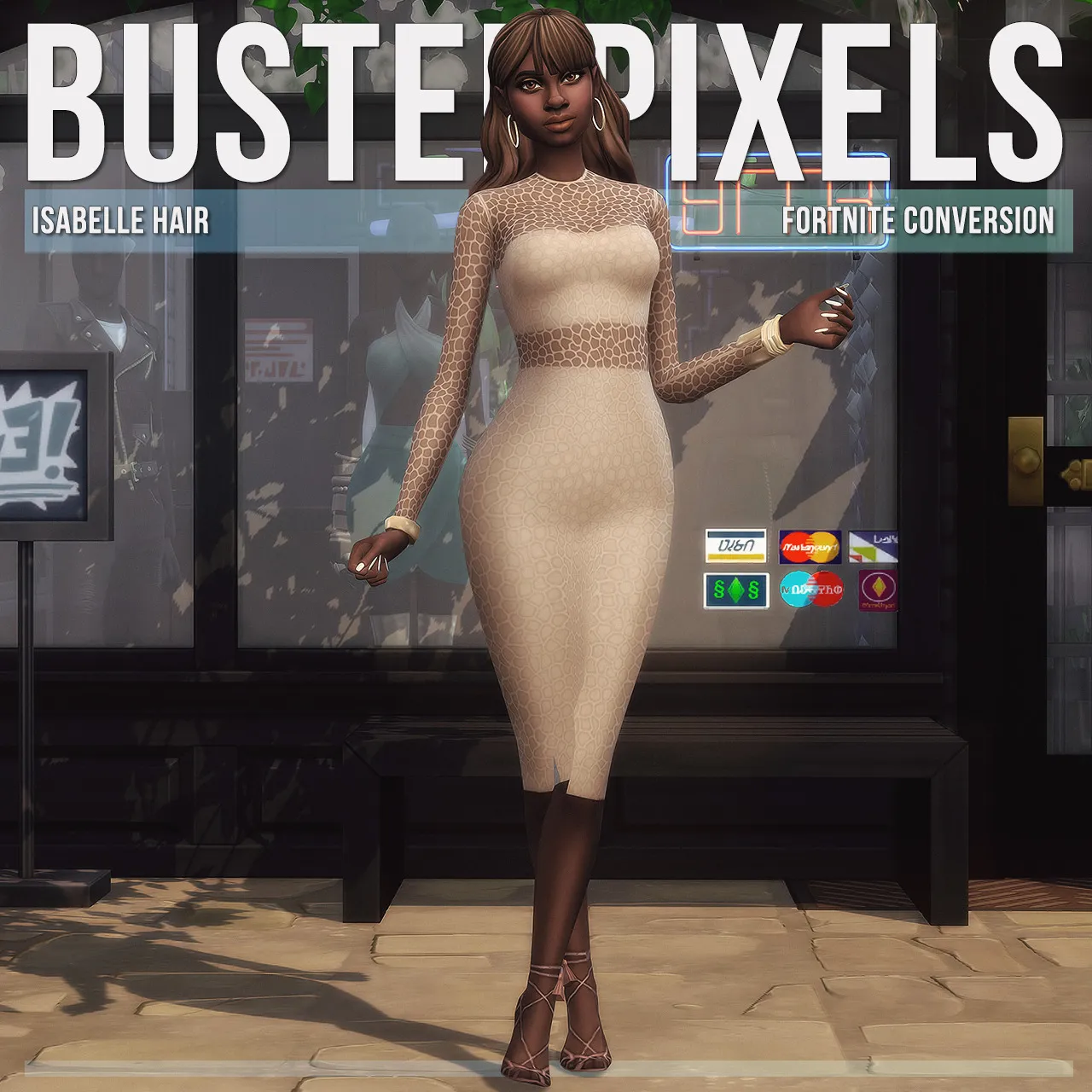 Fortnite Isabelle Hair Conversion/Edit