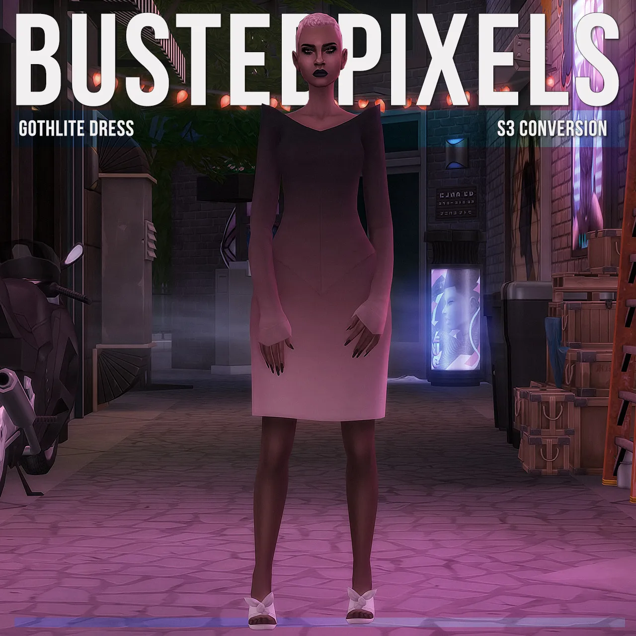 Gothlite Dress S3 Conversion