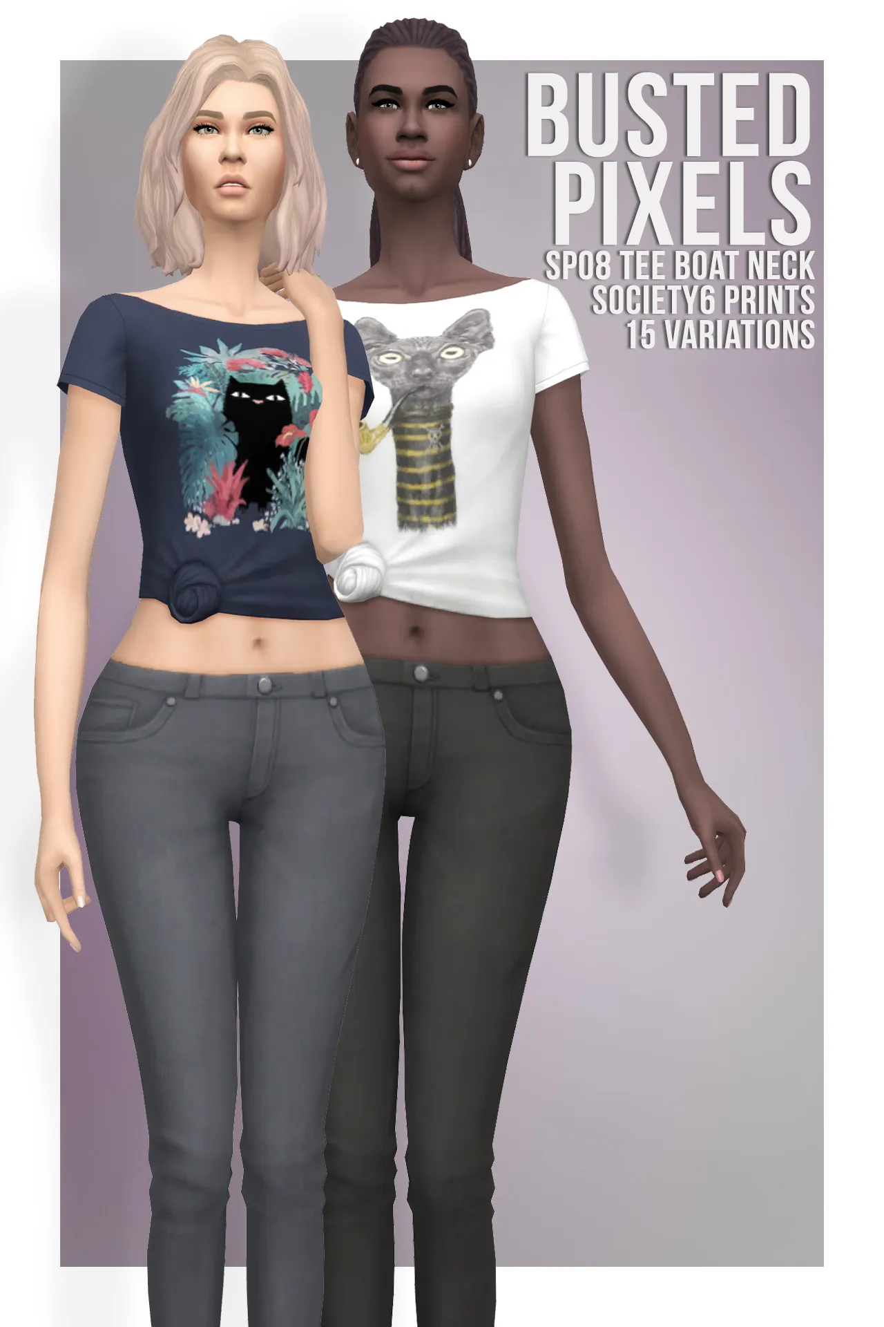 SP08 Tee Boat Neck Society6 Prints