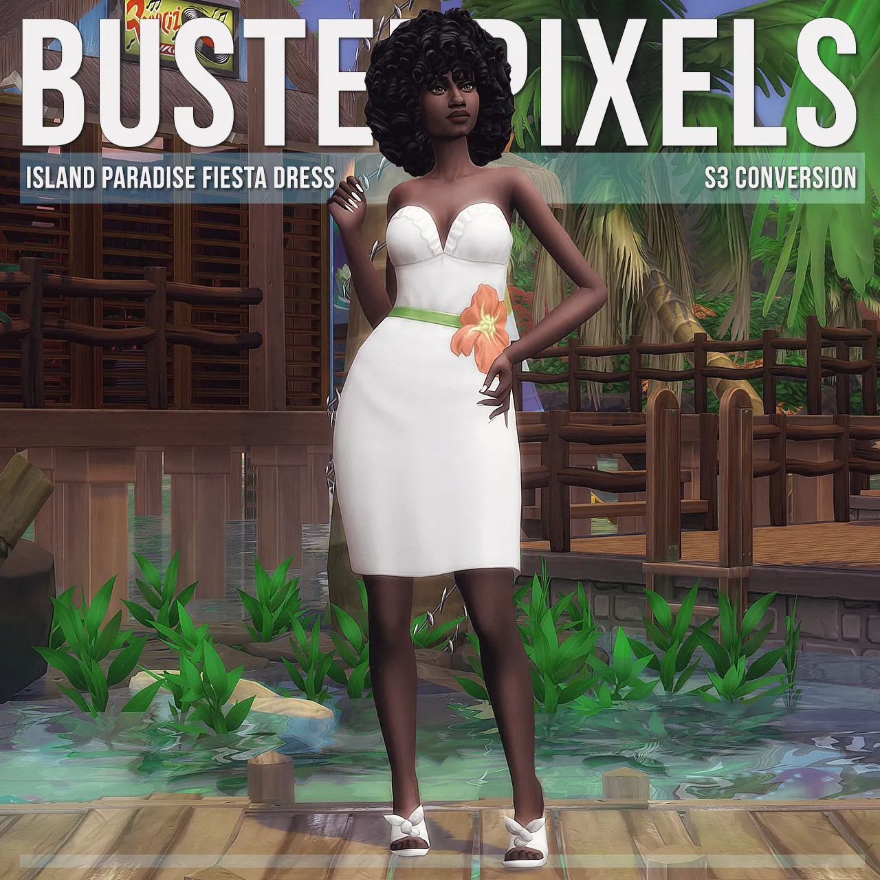 Island Paradise Fiesta Dress