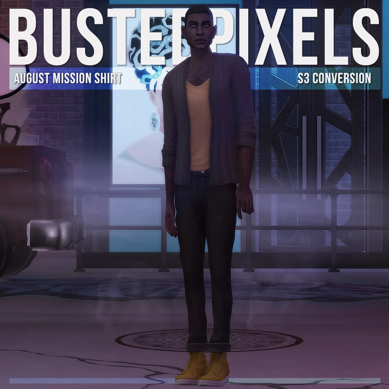 August Mission Shirt S3 Conversion