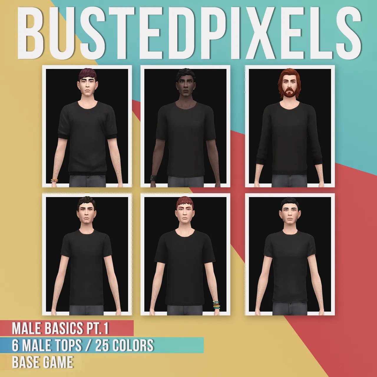 Male Basics Pt.1 Tops