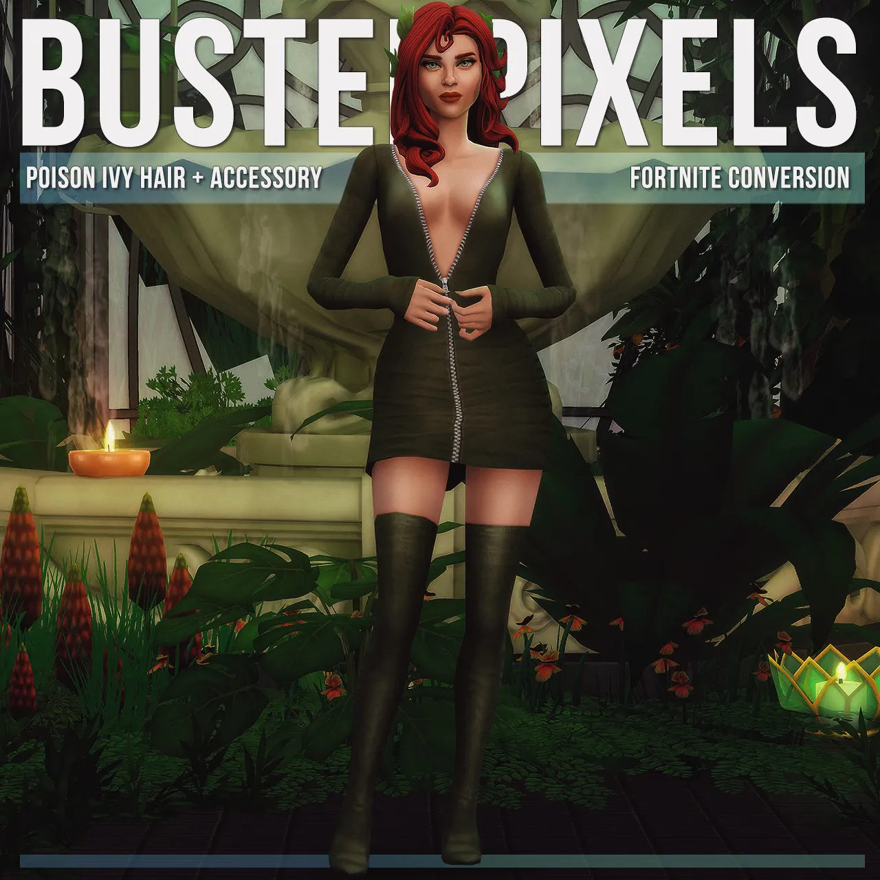 Fortnite Poison Ivy Hair Conversion/Edit