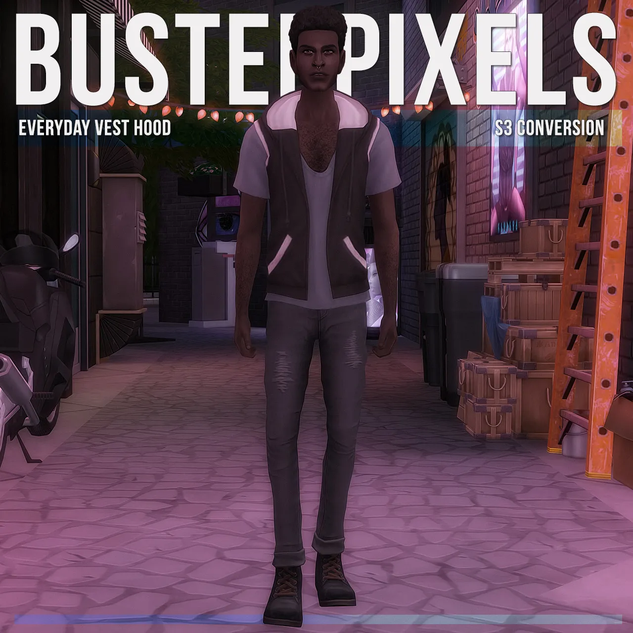 Everyday Vest Hood S3 Conversion