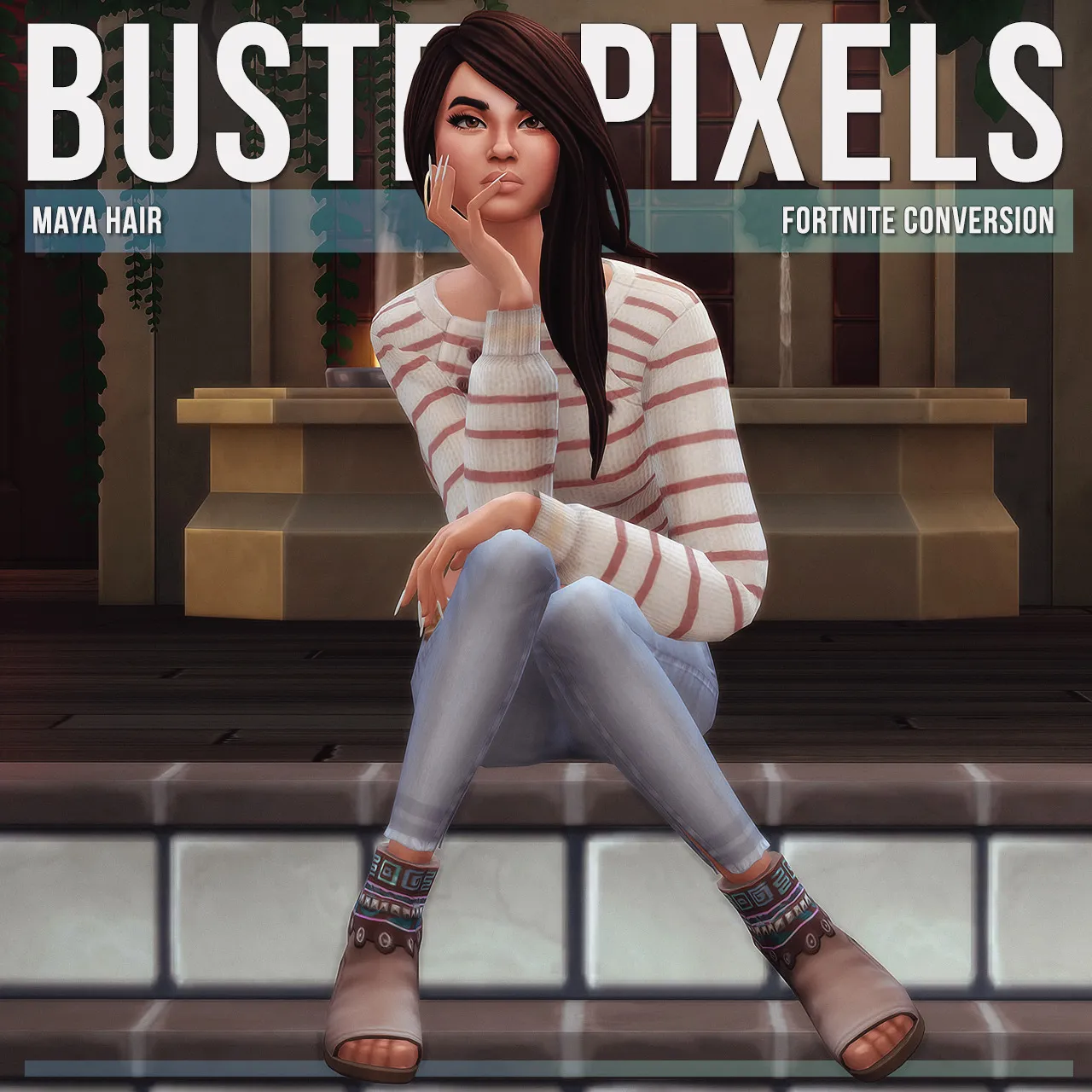 Fortnite Maya Hair Conversion/Edit