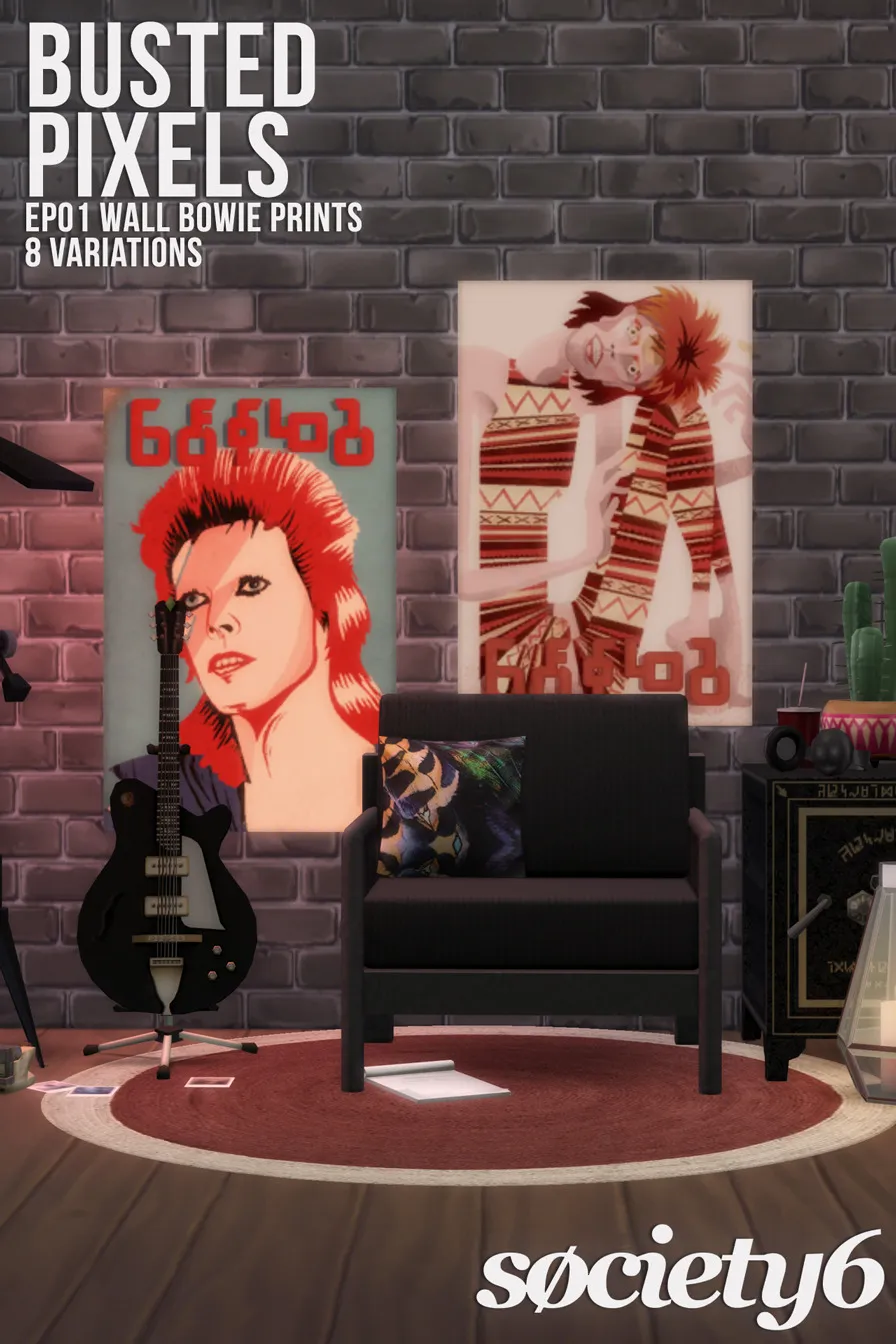 EP01 Get To Work Bowie Prints
