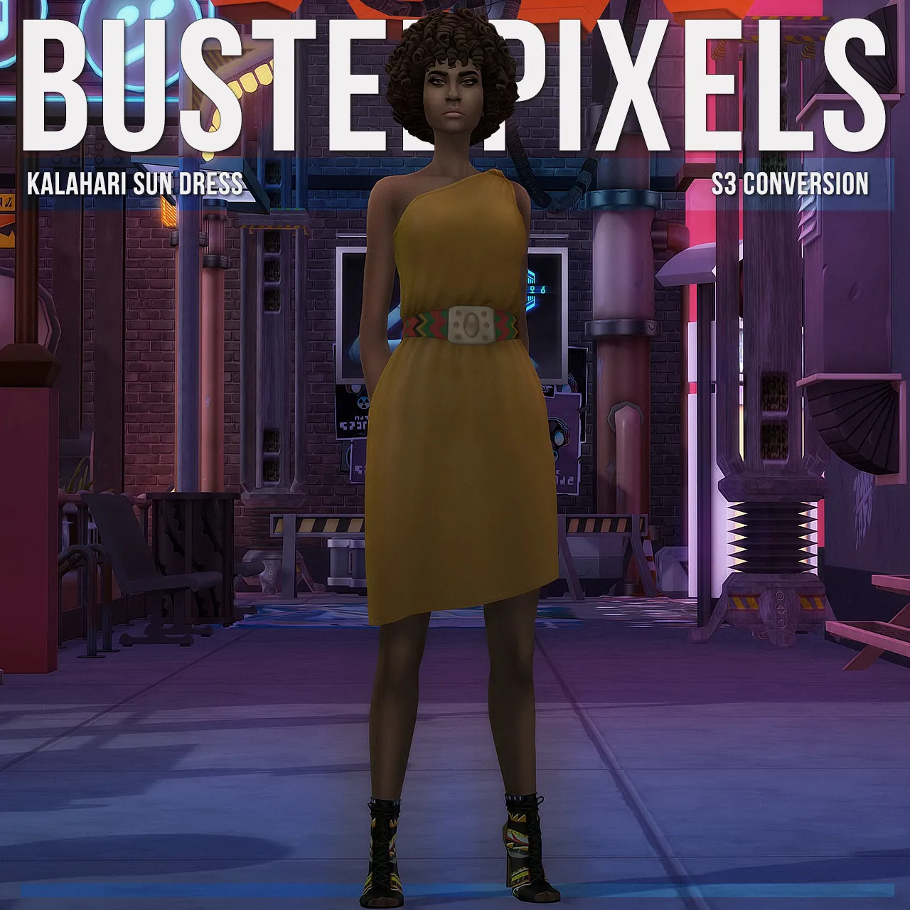 Kalahari Sun Dress S3 Conversion