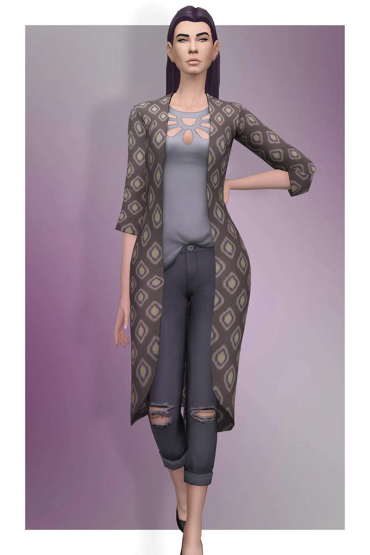 EP03: Robe With Ripped Jeans