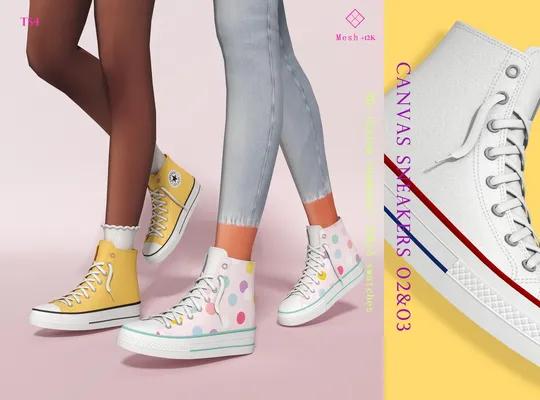 *Download* Canvas Sneakers 02 & 03