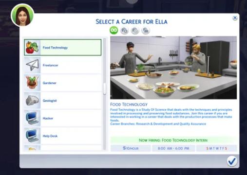 Food Technology Career