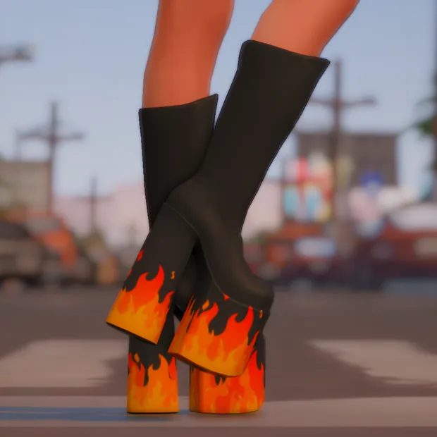 Full-Bodied Boots + High Heel Slider (Female & Male)