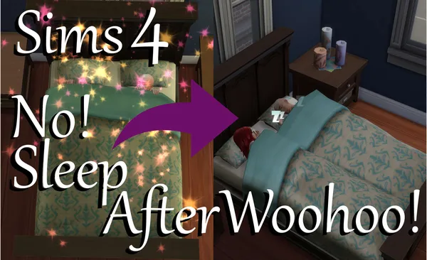 No, Sleep after Woohoo!