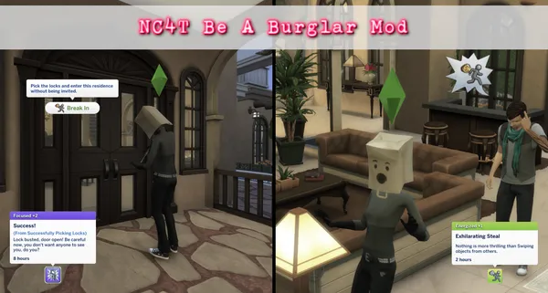 Be a bluglar mod