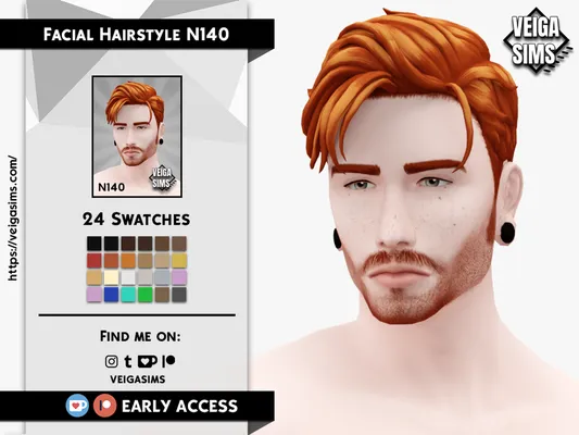 Facial Hair Style N140