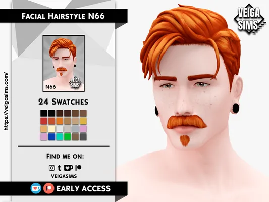 Facial Hair Style N66