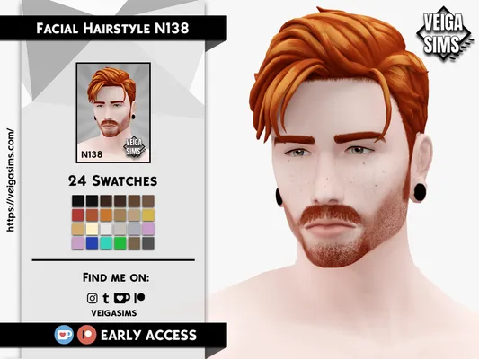 Facial Hair Style N138