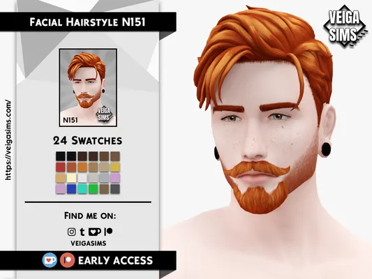 Facial Hair Style N151