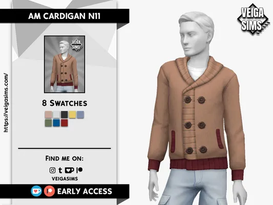 AM CARDIGAN N11 
