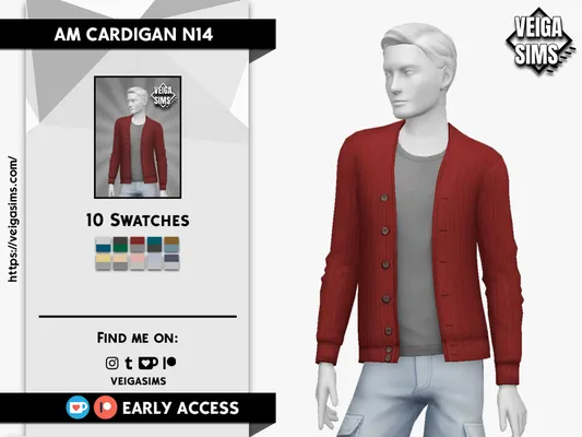 AM CARDIGAN N14