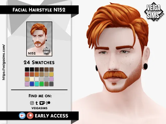 Facial Hair Style N152