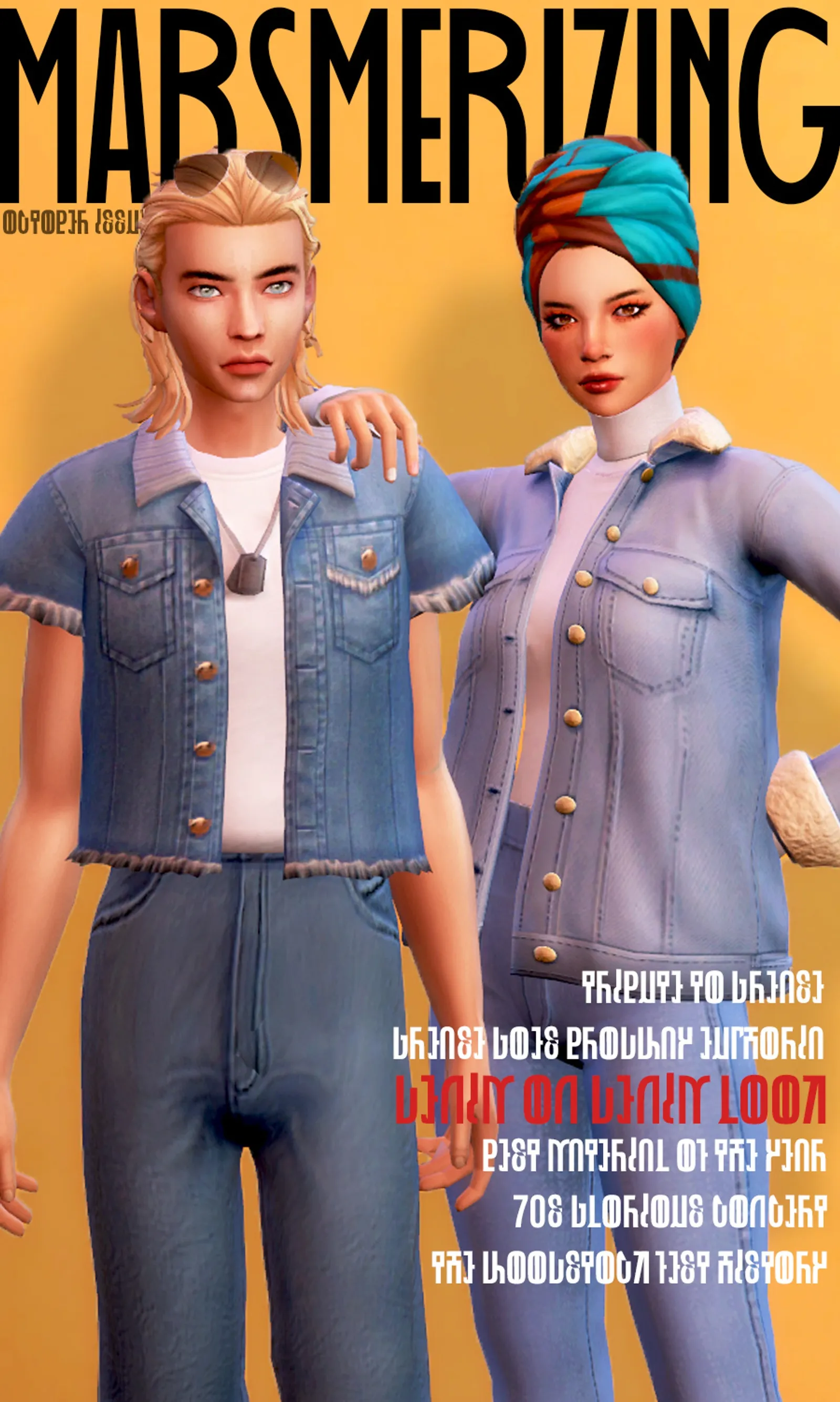 OCTOBER ISSUE: Denim on Denim Look (Public Release 8th Oct '22)