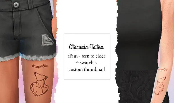 Ataraxia tattoo