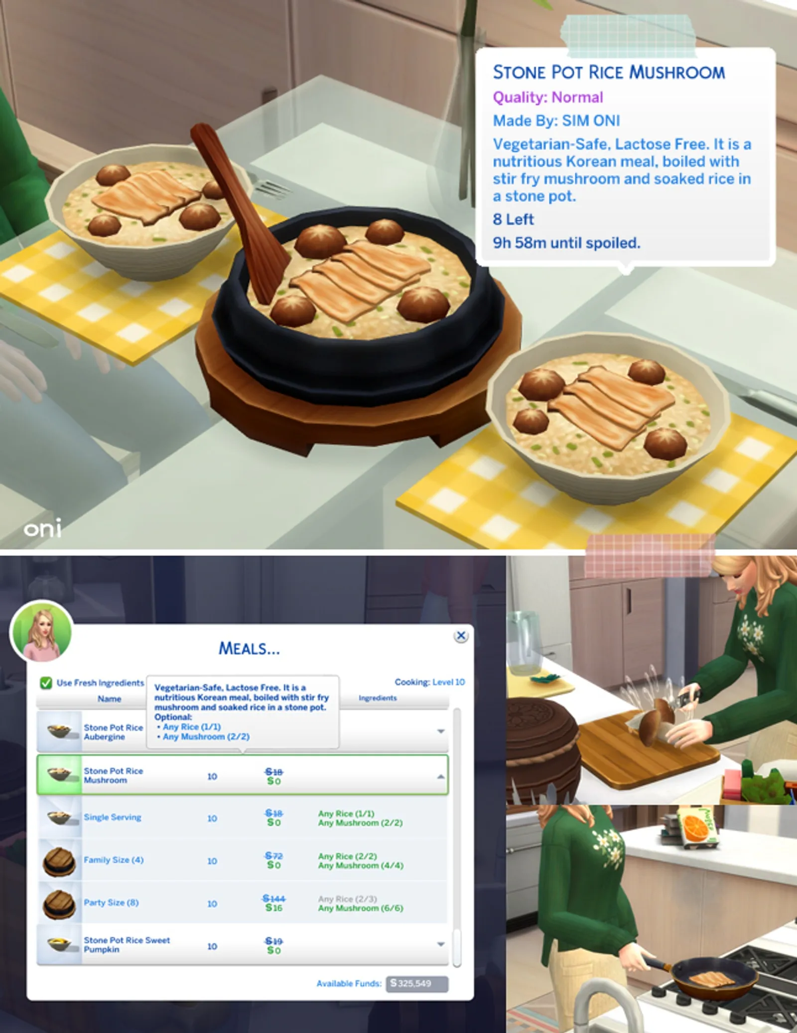 September 2021 Recipe_Stone Pot Rice Mushroom