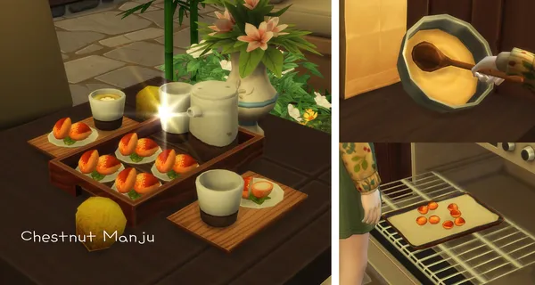 November 2022 Recipe_Chestnut Manju