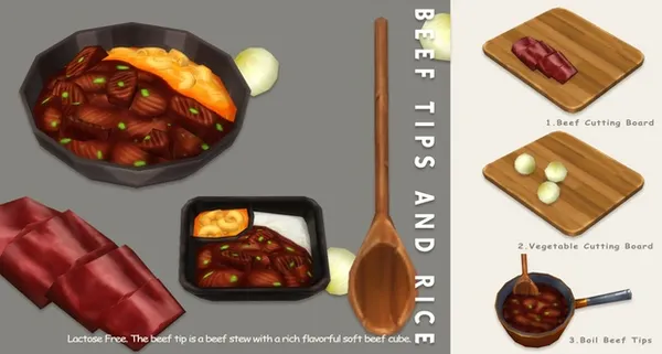January 2023 Recipe_Beef Tips And Rice 