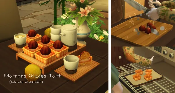 November 2022 Recipe_Marrons Glaces Tart