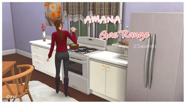 [Appliances] AMANA Gas Range (Stove)